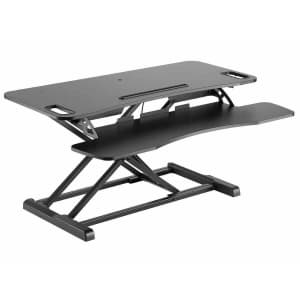 Workstream by Monoprice 37" Sit-Stand Desk Converter for $73 Workstream by Monoprice 37" Sit-Stand Desk Converter for $73