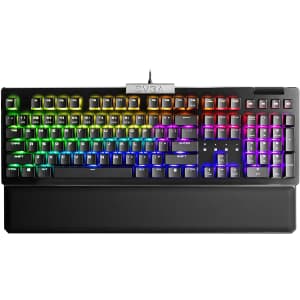 EVGA Z15 Linear RGB Hotswappable Mechanical Gaming Keyboard for $40