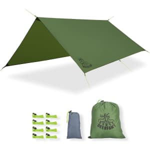 Deerfamy 10-Foot Camping Tarp for $17 Deerfamy 10-Foot Camping Tarp for $17