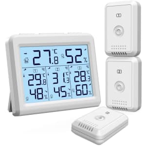 KeeKit Indoor Outdoor Thermometer Kit for $28 KeeKit Indoor Outdoor Thermometer Kit for $28
