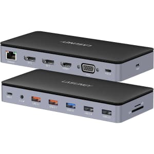 Lasuney USB-C Laptop Docking Station for $60