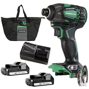 Metabo HPT 18V MultiVolt Cordless Triple Hammer Impact Driver Kit | 4-Stage Electronic Speed Switch for $169