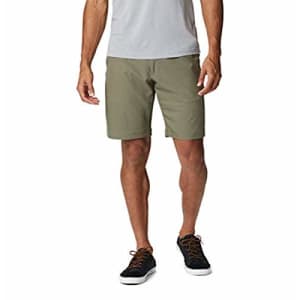 Columbia Men's M Mist Trail Shorts, Sun Protection, Stone Green, 40 for $60