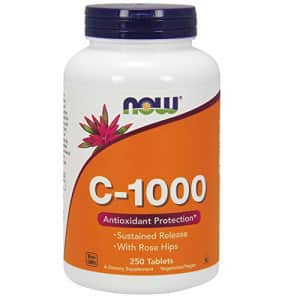 Now Foods NOW Supplements, Vitamin C-1,000 with Rose Hips, Sustained Release, Antioxidant Protection, 250 for $43