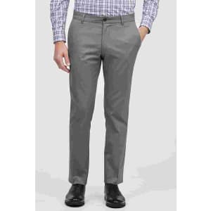 Jos. A. Bank Men's Travel Tech Slim Fit Flat Front Casual Pants for $15 Jos. A. Bank Men's Travel Tech Slim Fit Flat Front Casual Pants for $15