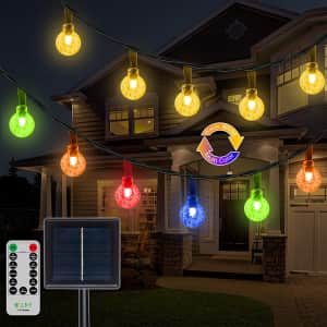 Ollny 50-LED 25-Foot Solar String Lights for $10