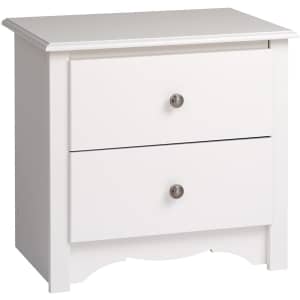 Prepac Fremont 2 Drawer Nightstand for $86