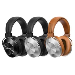 Pioneer Bluetooth and High-Resolution Over Ear Wireless Headphone, Silver (SE-MS7BT-S) for $141 Pioneer Bluetooth and High-Resolution Over Ear Wireless Headphone, Silver (SE-MS7BT-S) for $141