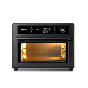 Toshiba Air Fryer Toaster Oven, 13-in-1 Digital Convection Oven for Pizza, Chicken, Cookies, 25L, for $135 Toshiba Air Fryer Toaster Oven, 13-in-1 Digital Convection Oven for Pizza, Chicken, Cookies, 25L, for $135