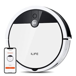 ILIFE V9e Robot Vacuum Cleaner, 4000Pa Max Suction, Wi-Fi Connected, Works with Alexa, 700ml Large for $190