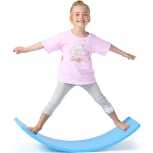 Pebira 36" Wooden Wobble Board for $42 Pebira 36" Wooden Wobble Board for $42