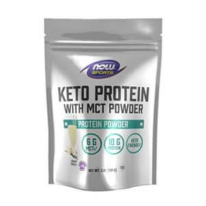 Now Foods Now Sports, Keto Protein with Mct Powder, with 6g of Mct's and 10g of Protein, Vanilla, 1 Pound for $31 Now Foods Now Sports, Keto Protein with Mct Powder, with 6g of Mct's and 10g of Protein, Vanilla, 1 Pound for $31