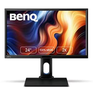 BenQ BL2420PT 24 inch QHD 1440p IPS Monitor | 100% sRGB |AQCOLOR Technology for Accurate for $240
