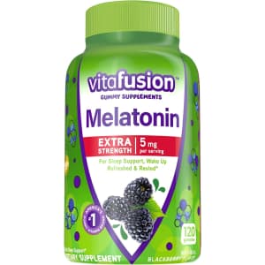Vitafusion Extra Strength Melatonin Gummy Vitamins 120-Pack for $7.07 Sub & Save