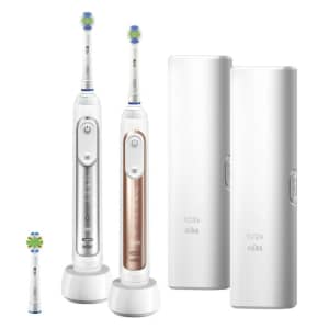 Oral-B Smart Series Bluetooth Electric Toothbrush 2-Pack for $90 Oral-B Smart Series Bluetooth Electric Toothbrush 2-Pack for $90