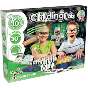 PlayMonster Science4you 10-Experiment Coding Lab for $21