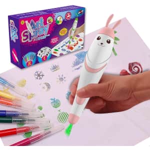 NiCuZnGa Kids' Electric Magic Spray Pen for $12 NiCuZnGa Kids' Electric Magic Spray Pen for $12