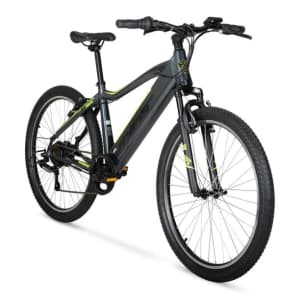 Hyper Bicycles 26" E-ride Electric Hybrid Mountain Bike for $398