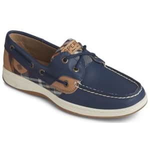 Sperry Women's Bluefish Plaid Boat Shoes for $34 Sperry Women's Bluefish Plaid Boat Shoes for $34