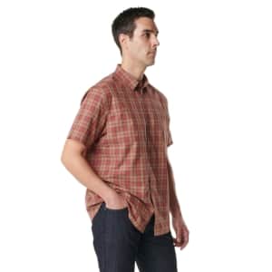 5.11 Tactical Men's Hunter Plaid Short Sleeve Shirt for $15 5.11 Tactical Men's Hunter Plaid Short Sleeve Shirt for $15