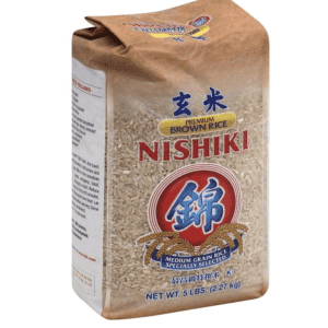 Nishiki 5-lb. Premium Brown Rice for $5.26 via Sub & Save Nishiki 5-lb. Premium Brown Rice for $5.26 via Sub & Save