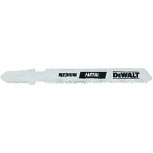 DEWALT DW3778-5 3-Inch 32 TPI Sheet Metal Cut Cobalt Steel T-Shank Jig Saw Blade (5-Pack) for $8