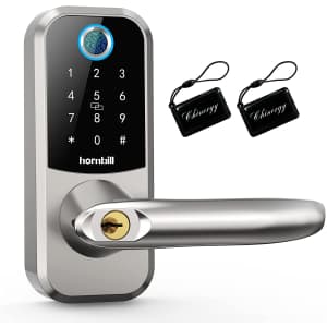 Hornbill Fingerprint Keyless Entry Lock for $115