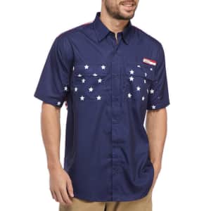Ocean & Coast Men's Americana Fishing Shirt for $20 Ocean & Coast Men's Americana Fishing Shirt for $20
