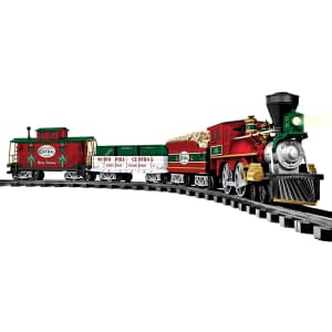 Lionel North Pole Central Ready-to-Play Train Set for $94