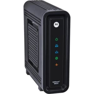 Motorola Surfboard SB6141 DOCSIS 3.0 High-Speed Cable Modem- Black (OEM Brown Box) for $49 Motorola Surfboard SB6141 DOCSIS 3.0 High-Speed Cable Modem- Black (OEM Brown Box) for $49