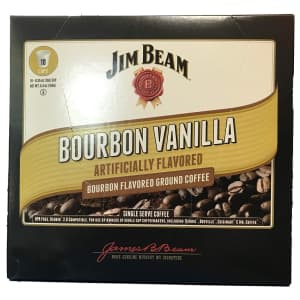 Jim Beam Bourbon Vanilla Coffee K-Cup 18-Pack for $10