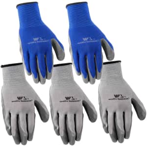 Wells Lamont Large Nitrile Work Gloves 5-Pack for $5
