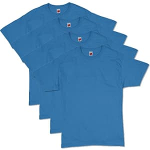 Hanes Men's Essentials Short Sleeve T-Shirt 4-Pack for $10 Hanes Men's Essentials Short Sleeve T-Shirt 4-Pack for $10
