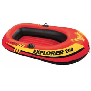 Intex Explorer 200 2-Person Inflatable Boat for $20 Intex Explorer 200 2-Person Inflatable Boat for $20