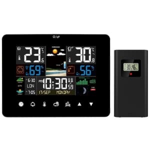 Wireless Touch Screen Weather Station for $29