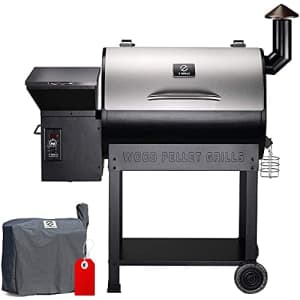 Z GRILLS 7002B2E Wood Pellet Grill & Electric Smoker BBQ Combo with Auto Temperature Control | 2021 for $499 Z GRILLS 7002B2E Wood Pellet Grill & Electric Smoker BBQ Combo with Auto Temperature Control | 2021 for $499