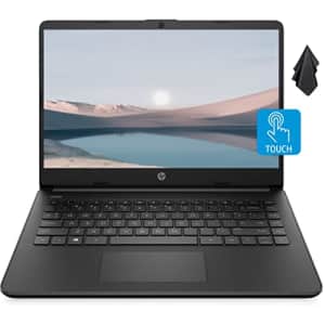 2022 HP Pavilion Laptop, 14-inch HD Touchscreen, AMD 3000 Series Processor, Long Battery Life, for $440