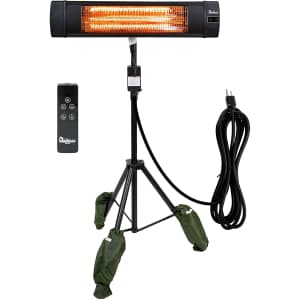Dr Infrared Heater Carbon Infrared Patio Heater with Tripod for $165