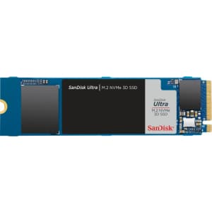 SanDisk Ultra 1TB PCIe 3.0 x4 NVMe SSD for $80 SanDisk Ultra 1TB PCIe 3.0 x4 NVMe SSD for $80