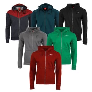 Nike Men's Mystery Hoodie Zipper Jacket for $27
