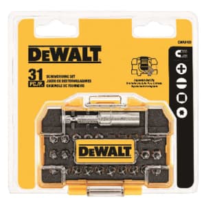 DeWalt 31-Piece Impact Ready Screwdriving Set for $12 DeWalt 31-Piece Impact Ready Screwdriving Set for $12