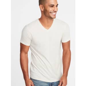 Old Navy Men's Soft-Washed V-Neck T-Shirt for $4 Old Navy Men's Soft-Washed V-Neck T-Shirt for $4