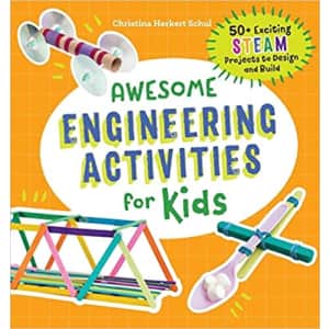 "Awesome Engineering Activities for Kids" Paperback Book for $7 "Awesome Engineering Activities for Kids" Paperback Book for $7
