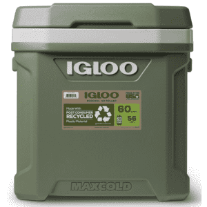 Igloo 60-Quart Ecocool Roller Cooler for $60