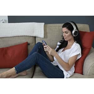 Altec Lansing MZX701- Gry Rumble Bass Boosted Over Ear Bluetooth Headphones with Omnidirectional for $80
