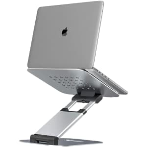 LKINT Adjustable Laptop Stand with Heat Vents for $30 LKINT Adjustable Laptop Stand with Heat Vents for $30