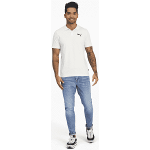 PUMA Men's Essentials Jersey Polo for $10 PUMA Men's Essentials Jersey Polo for $10