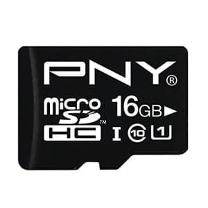 PNY 16 GB microSDHC Flash Memory Card P-SDU16G10-GE for $40 PNY 16 GB microSDHC Flash Memory Card P-SDU16G10-GE for $40