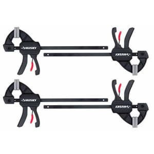 HUSKY TOOLS- 4.5. Micro Trigger Clamp (4Pc Set) - One-Handed Grip for $36
