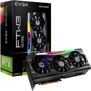 EVGA GeForce RTX 3070 Ti FTW3 Ultra Gaming 8GB Graphics Card for $680